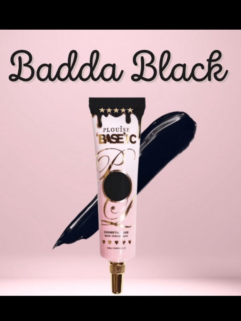 P. Louise Colored Eyeshadow Base Primer in Badda Black NWT